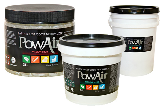 PowAir Gel  Neutralizzatore di odori in gel per ambienti e uffici